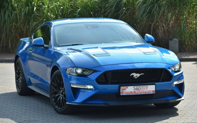 Ford Mustang cena 212000 przebieg: 54000, rok produkcji 2019 z Szczecinek małe 379